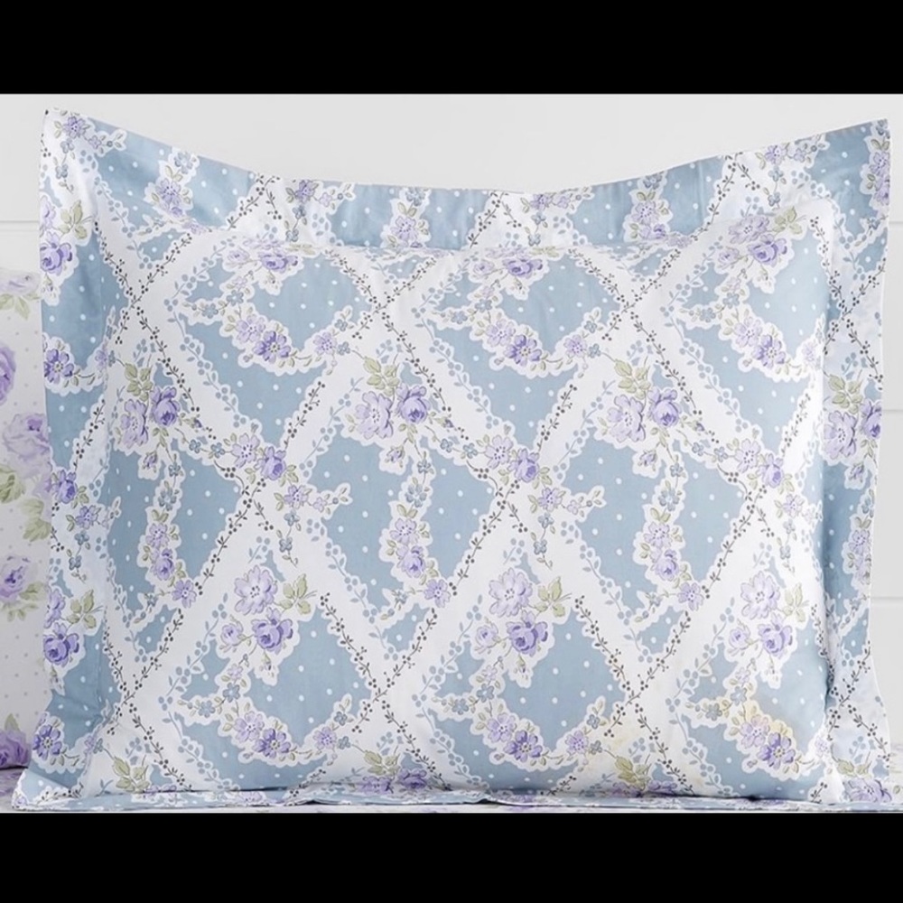 Pottery Barn Duvet Cover and Shams for full bed